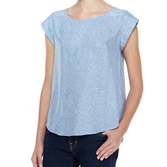 joie rancher silk top